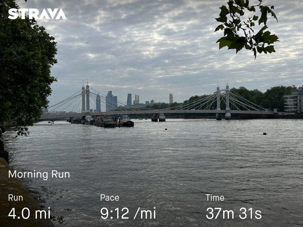 Morning run 🏃‍♂️