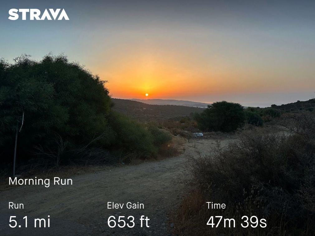 Morning run 🏃‍♂️