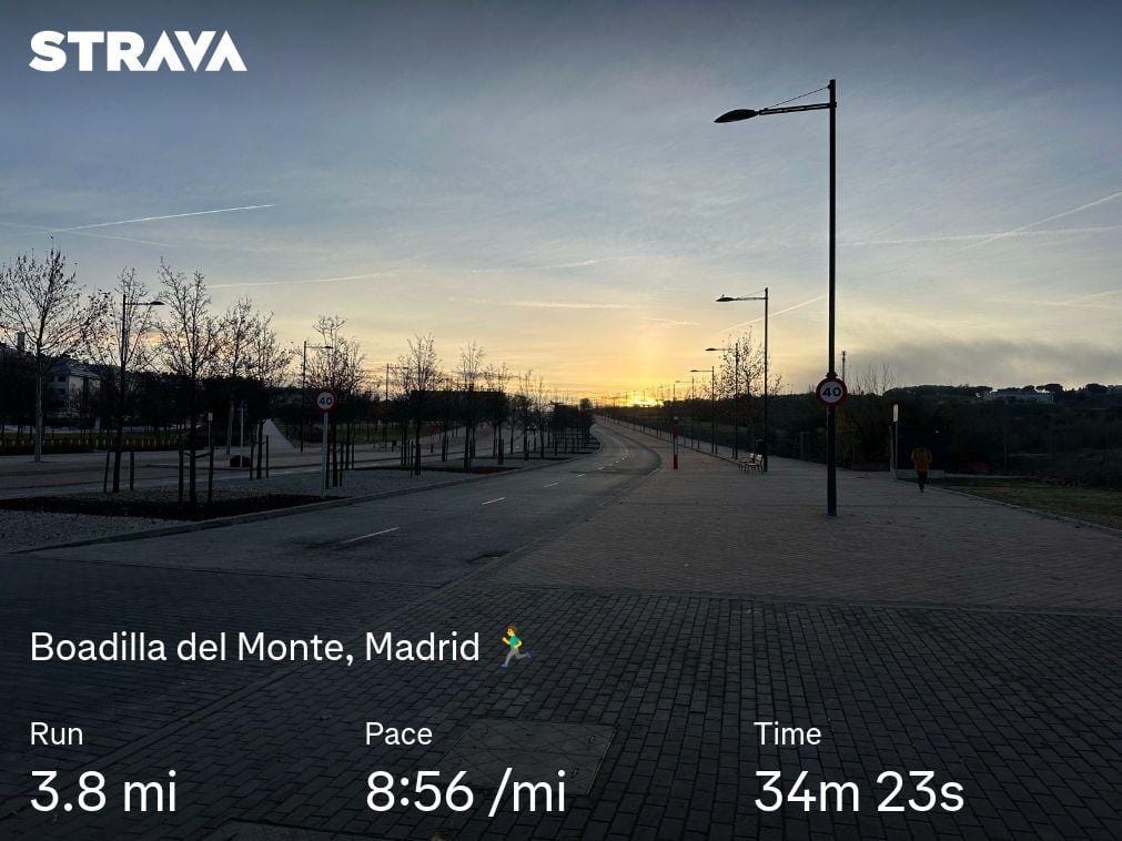 Morning run 🏃‍♂️